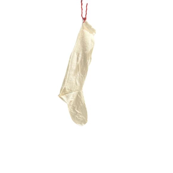 Vintage Old Fashioned Christmas Stockings l00%Fine Cotton Set of 4 Stockings - Picture 2 of 4